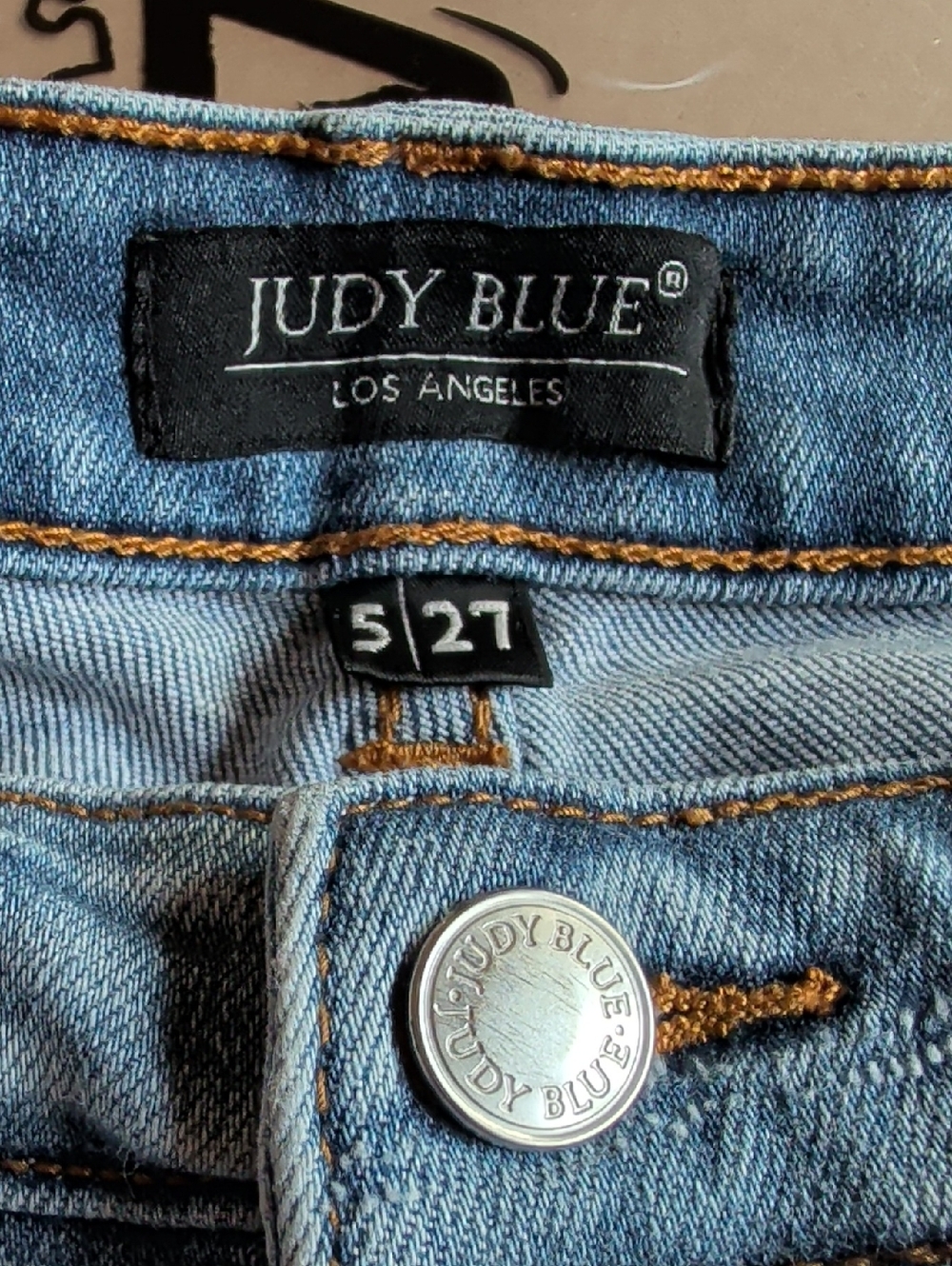 Judy Blue Light Blue Straight Leg Denim Jeans